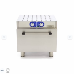  Φούρνος επαγγελματικού τύπου - Ηλεκτρικός - Διπλή μονάδα - 60cm Deep